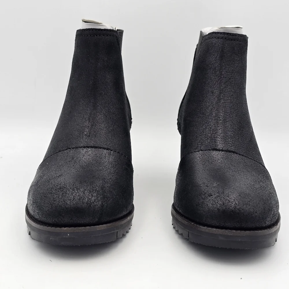 NWT Sorel Cate Chelsea Boots, Waterproof, Black Women's 8 - Picture 4 of 16